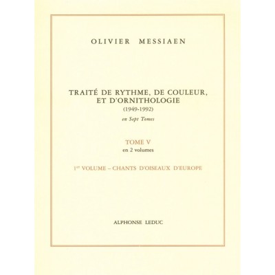 Traité de Rythme, de Couleur et d'Ornithologie