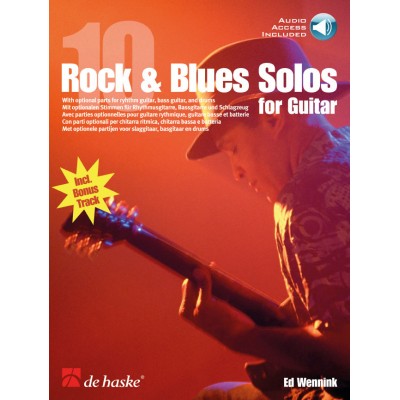 10 Rock & Blues Solos for Guitar