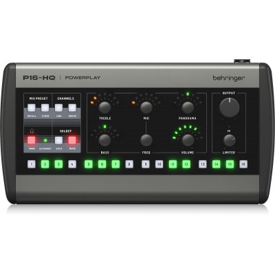 P16-HQ - Monitoring Mixer 16 Cannaux