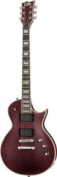 LTD EC-401 QM STBCS See Thru Black Cherry Sunburst