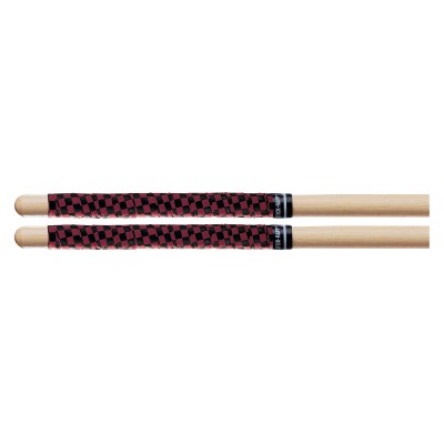 Grip - Damier Noir/rouge