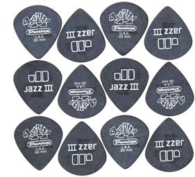 Tortex Black Silver Jazz 50 6P