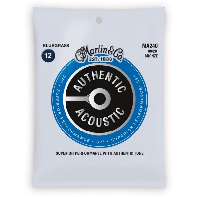 MA240 Authentic 80/20 Bronze SP Bluegrass 12-56