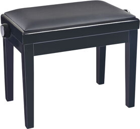 13976 Piano Bench black glossy finish