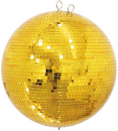 Mirror Ball 40 cm gold