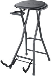 Guitar stool with stand