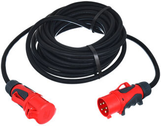 CEE Cable 32A 6,0mm² 15m Grip