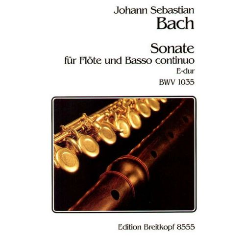 J.S. - Sonate E-Dur Bwv 1035 - Flute, Basse Continue