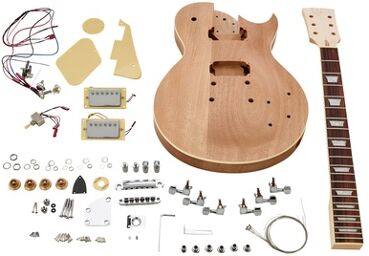 Electric Guitar Kit Single Cut Naturel