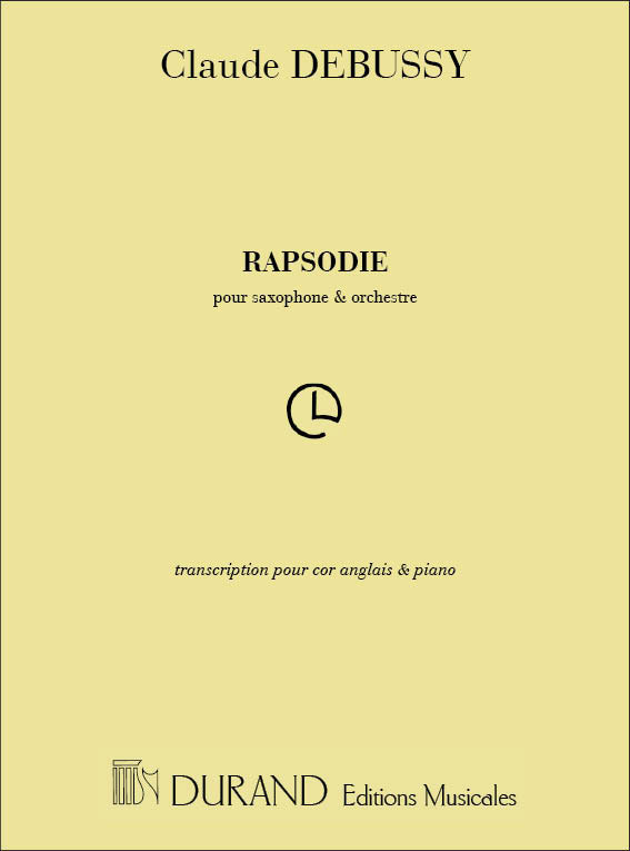 Rhapsodie - Pour Saxophone Et Orchestre