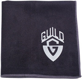 Polishing Cloth Noir avec un bord brodé pour plus de durabilité