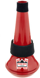 DW5582 Trombone Travel Mute Rouge