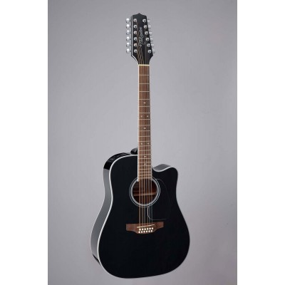 GD38ce Black 12 Cordes + Housse