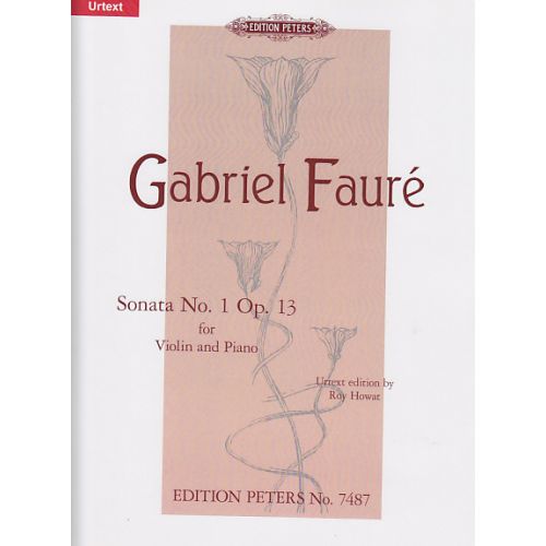 Faure G. - Sonate Fur Violine Und Klavier N° 1 A-dur Op. 13