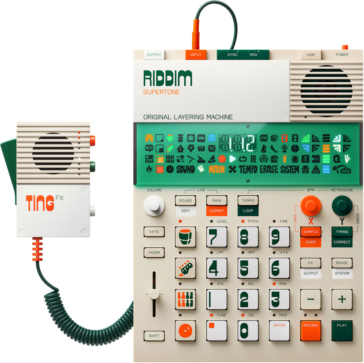 EP-40 Riddim Supertone + EP-2350 Ting - Reconditionné