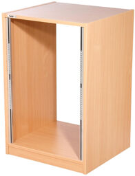 Studio Rack 16U 50 beech Hêtre