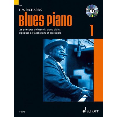 Blues Piano 1 (french Edition) - Piano