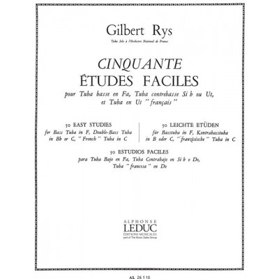 Gilbert Rys: 50 Etudes faciles