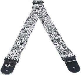 50BTL13 Beatles Tour Ticket black and white