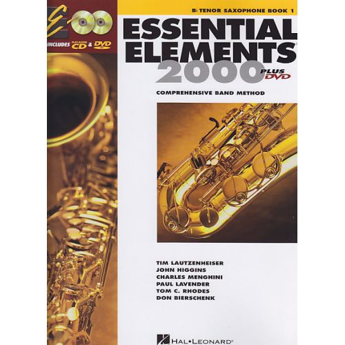 Essential Elements 2000 Vol.1 + DVD - Saxophone Ténor
