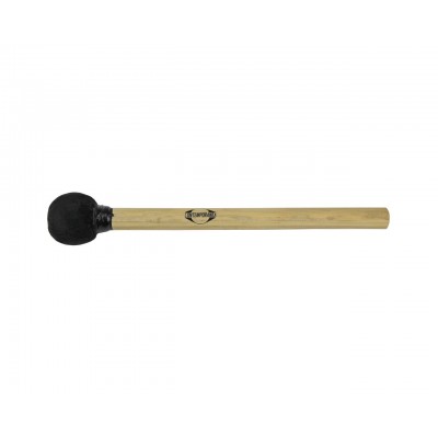 G-BS01B Mailloche De Surdo Noire Bois 35CM
