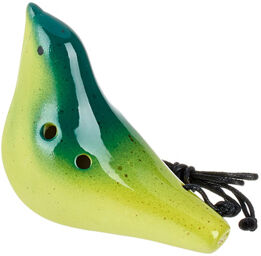 Ocarina 4H Bird Yellow-Green Jaune
