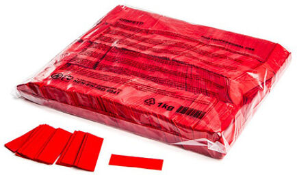 Slow Confetti 55x17mm Red Rouge
