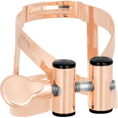 Ligature M/o Or Rose Saxo Ténor + Couvre-bec Plastique