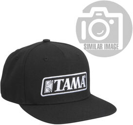 Baseball Cap Black Black with white embroidered logo