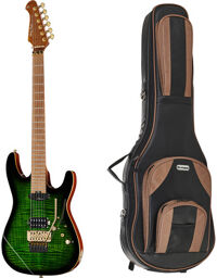 Guitar MAX Fusion Signa w/Bag Emerald Flame