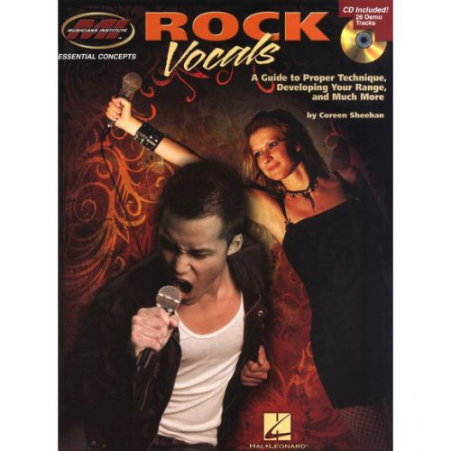 Musicians Institute Rock Vocals Guide To Proper Technique + CD - Voice