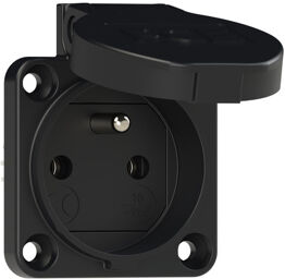104-0ss S-Nova Socket bk black