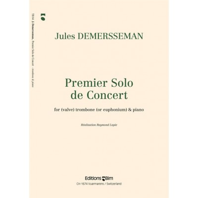 Demersseman - Premier Solo De Concert - Trombone (euphonium) & Piano