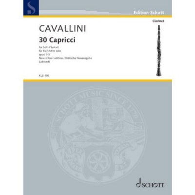 Cavallini - 30 Capricci - Clarinette