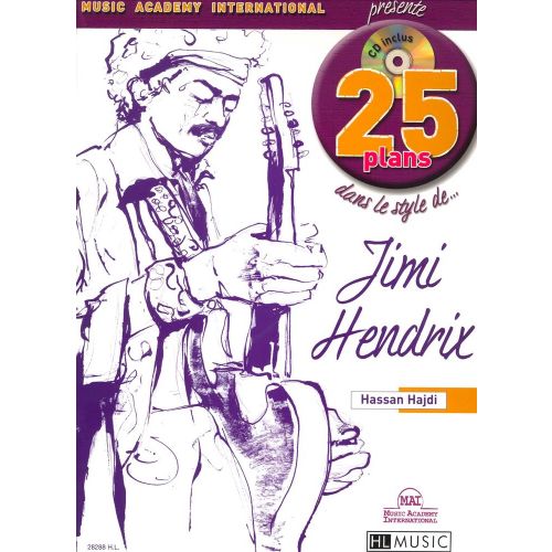 Hajdi - Plans Style J.hendrix (25) - Guitare Électrique