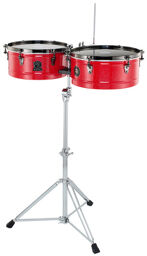 Manolito Rodriguez Timbales Atomic Red