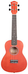 Concert Uke Linden Set RED Rouge
