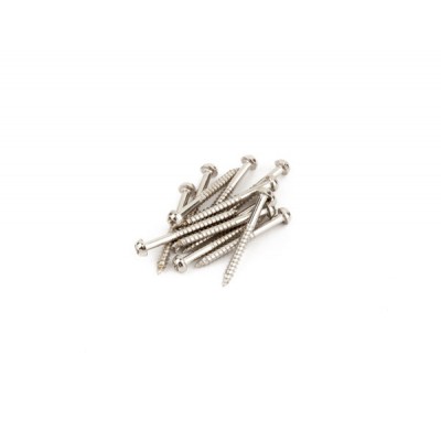Pure Vintage Jazzmaster/Tele Pickup Mounting Screws, Nickel (12)
