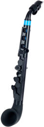 jSAX Saxophone black-blue 2.0 Noir
