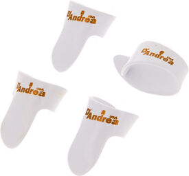 Fingerpick Set Large White Blanc