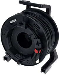 XLR Cable Drum 100m Noir