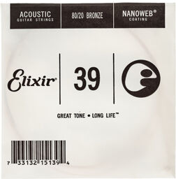 Elixir .039 Western Guitar