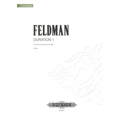 FELDMAN MORTON - DURATIONS I - SMALL ENSEMBLE
