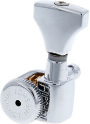 Grip-Lock Guitar Tuner R chromé