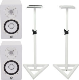 HS 5 W Stand Set blanc