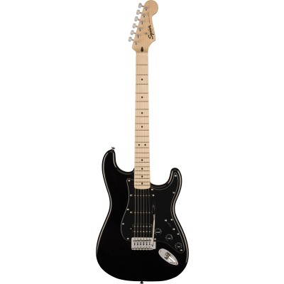Stratocaster Hss Sonic Mn Black