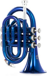 TR 5 Blue Bb-Pocket Trumpet