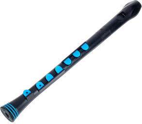 Recorder+ German black-blue Noir