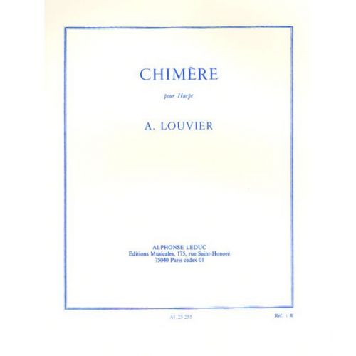 LOUVIER ALAIN - LOUVIER - CHIMERE