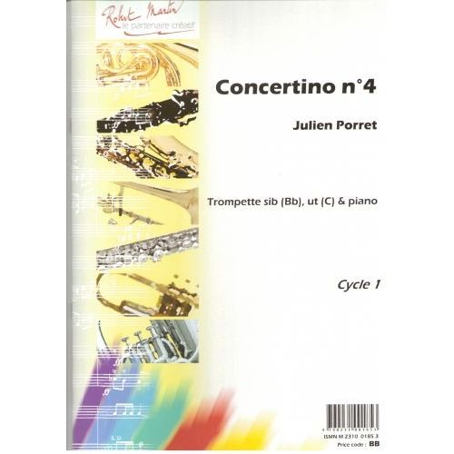 Robert Min Porret J. - Concertino N4, Sib Ou Ut